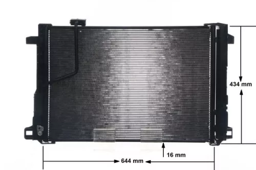 MAHLE Condenser, air conditioning (AC786000S)