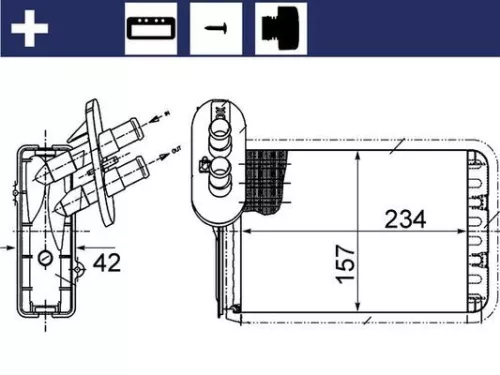 Heat Exchanger, interior heating