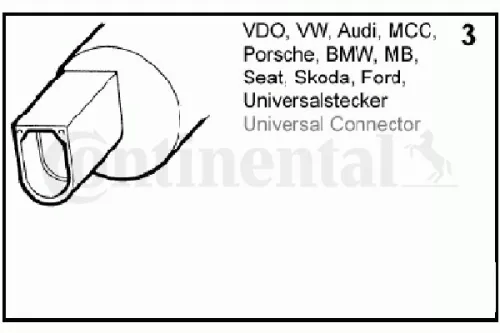 CONTINENTAL/VDO Washer Fluid Pump, window cleaning (246-083-002-022Z)
