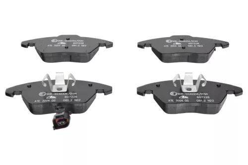 ATE Brake Pad Set, disc brake (13.0460-7226.2)