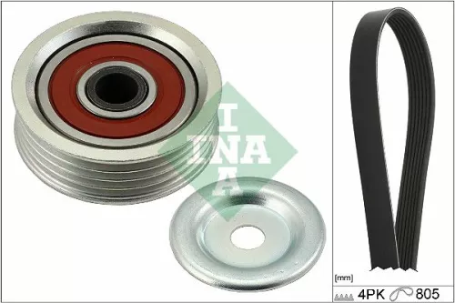 Belt Tensioner, V-ribbed belt