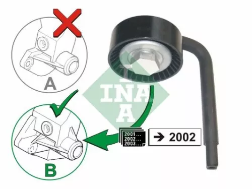 Tensioner Pulley, V-ribbed belt
