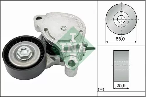 Belt Tensioner, V-ribbed belt