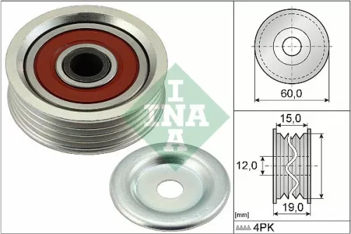 Schaeffler INA Belt Tensioner, V-ribbed belt (533002310)