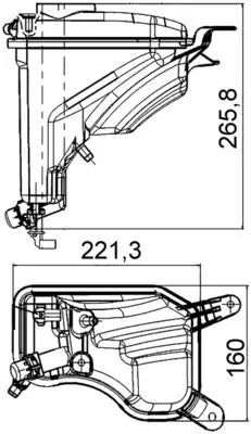 Expansion Tank, coolant