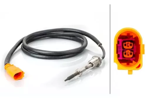 Sensor, exhaust gas temperature