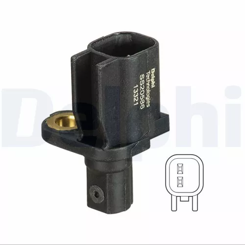 Sensor, wheel speed