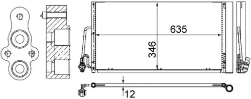 Condenser, air conditioning