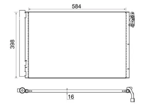 Condenser, air conditioning