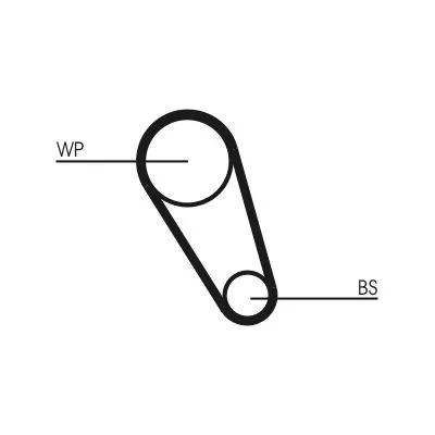 CONTINENTAL CTAM Timing Belt (CT1195)