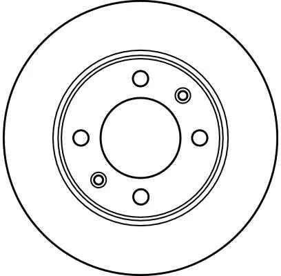TRW Brake Disc (DF2581)