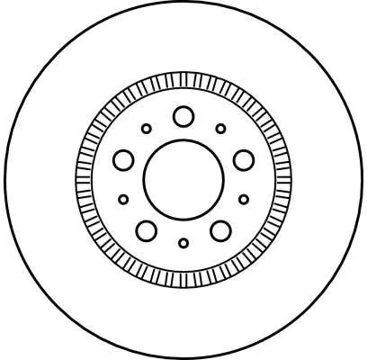 TRW Brake Disc (DF4053S)
