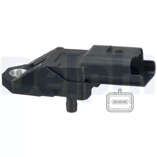Sensor, boost pressure