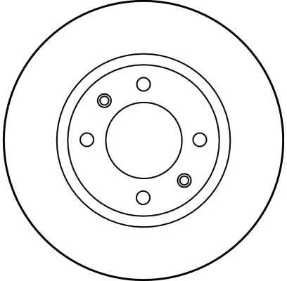 TRW Brake Disc (DF1216)