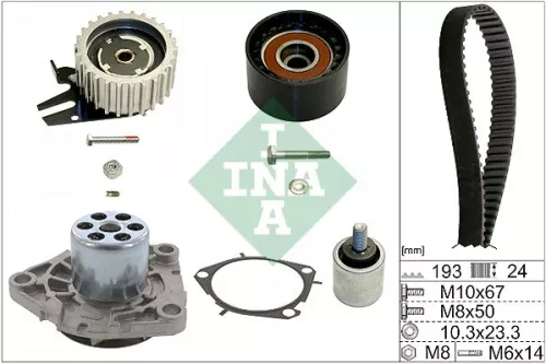 Schaeffler INA Vibration Damper, V-ribbed belt (533009510)