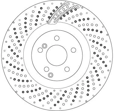TRW Brake Disc (DF6873S)