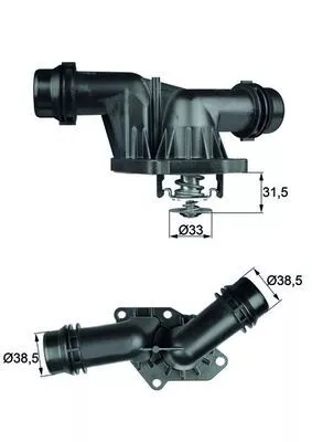 Thermostat, coolant