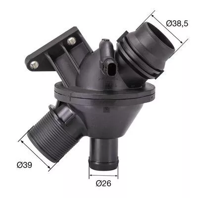 Thermostat, coolant