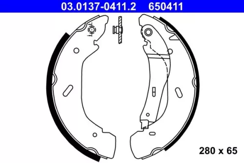 Brake Shoe Set