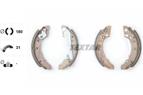 TEXTAR Brake Shoe Set (91018200)