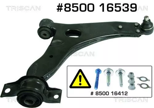 Control/Trailing Arm, wheel suspension