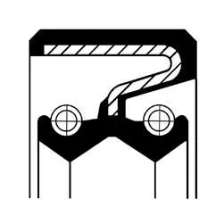 CORTECO Shaft Seal, wheel hub (49378685)