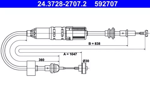 Cable Pull, clutch control