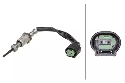 Sensor, exhaust gas temperature
