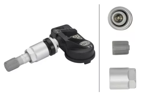 HELLA Wheel Sensor, tyre-pressure monitoring system (6PP358139-181)