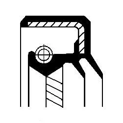 CORTECO Shaft Seal, differential (49495024)