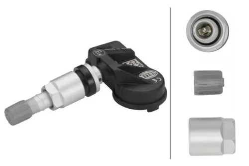 HELLA Wheel Sensor, tyre-pressure monitoring system (6PP358139-081)