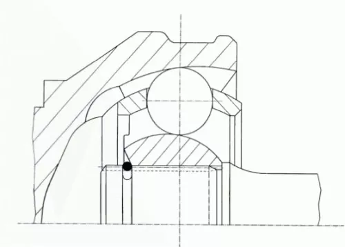 LÖBRO Joint Kit, drive shaft (GKNJ20701)