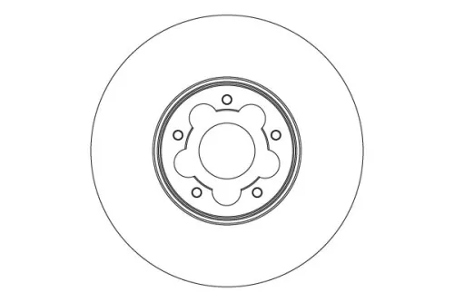 TRW Brake Disc (DF6877S)