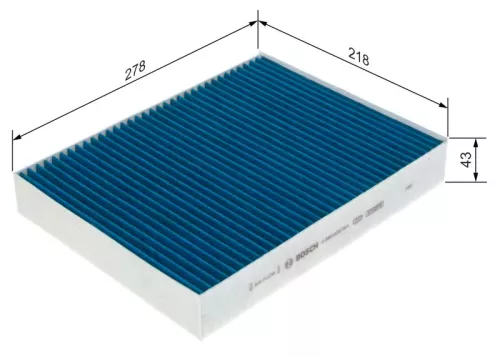 BOSCH Filter, cabin air (0986628591)