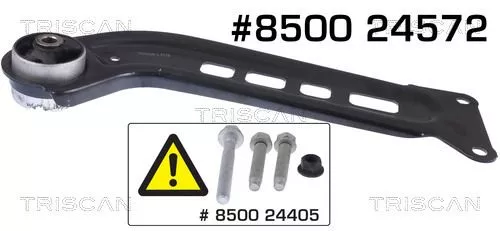 Control/Trailing Arm, wheel suspension