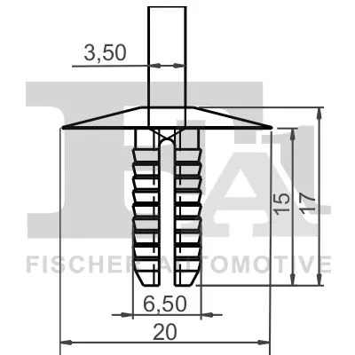 FA1 Expanding Rivet (10-20005.10)