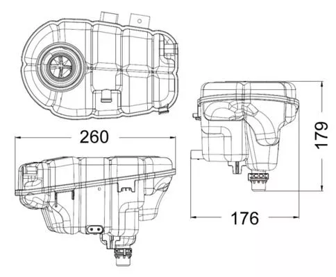 Expansion Tank, coolant