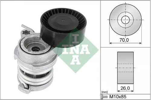 Belt Tensioner, V-ribbed belt