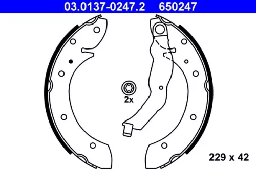 Brake Shoe Set