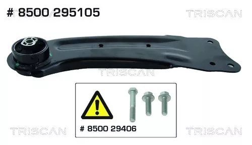 Control/Trailing Arm, wheel suspension