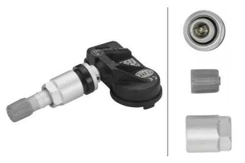 HELLA Wheel Sensor, tyre-pressure monitoring system (6PP358139-071)