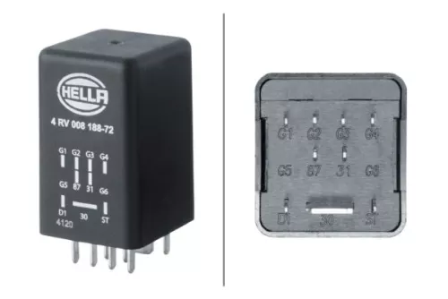 Control Unit, glow time