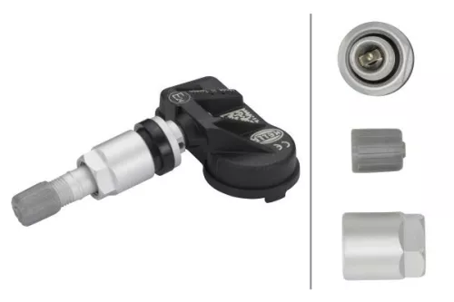 HELLA Wheel Sensor, tyre-pressure monitoring system (6PP358139-281)