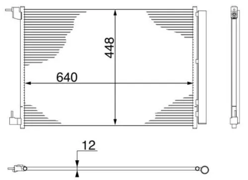 Condenser, air conditioning