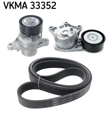 SKF V-Ribbed Belt Set (VKMA33352)