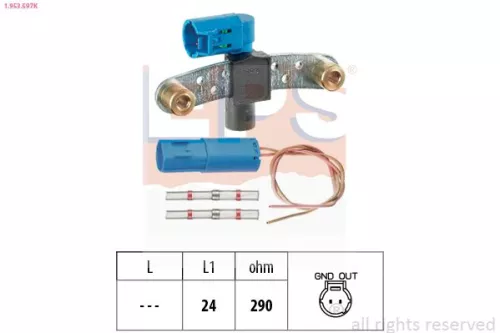 Sensor, crankshaft pulse