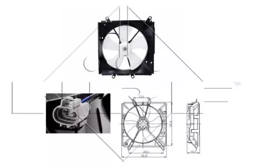 Fan, engine cooling