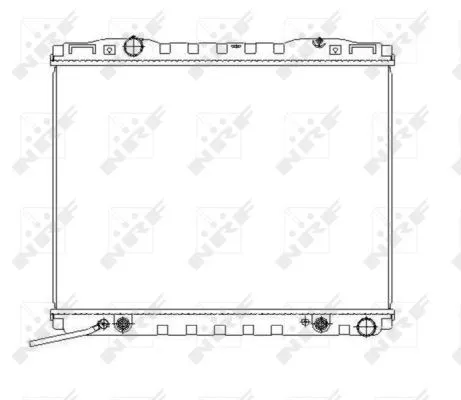 Radiator, engine cooling