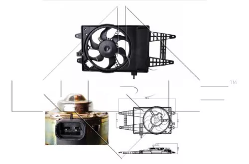 Fan, engine cooling