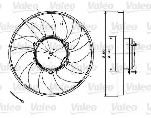 Fan, engine cooling